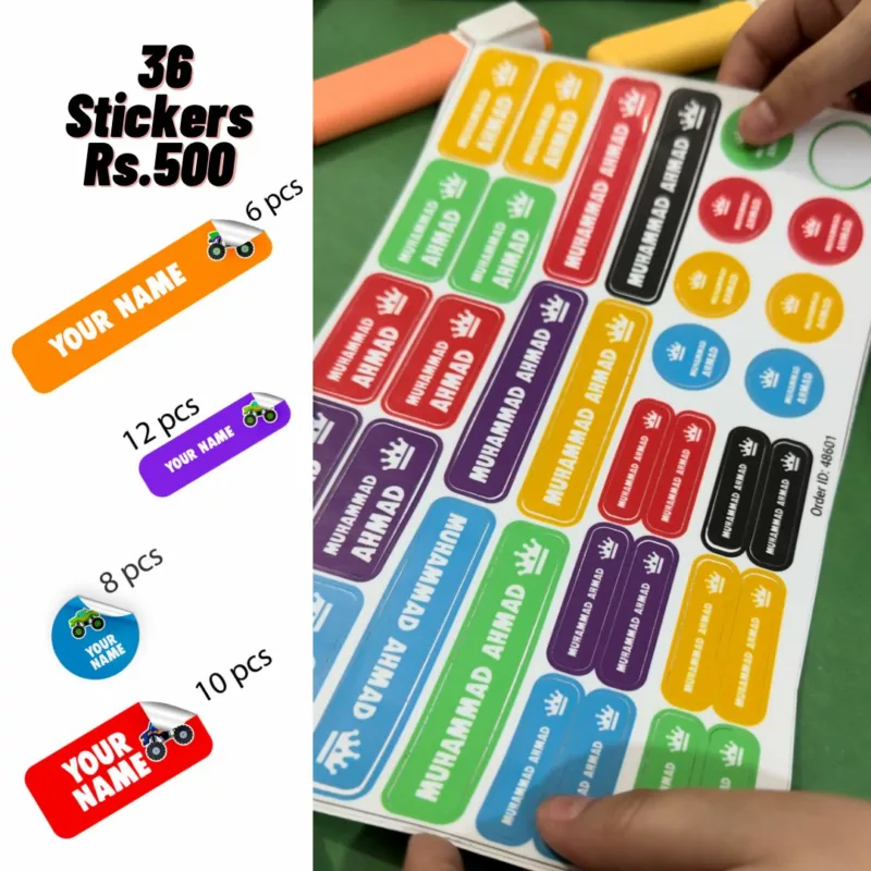 Name Label Stickers – Classic – Le Lo Print