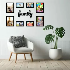 Photo Tiles & Wooden Sign