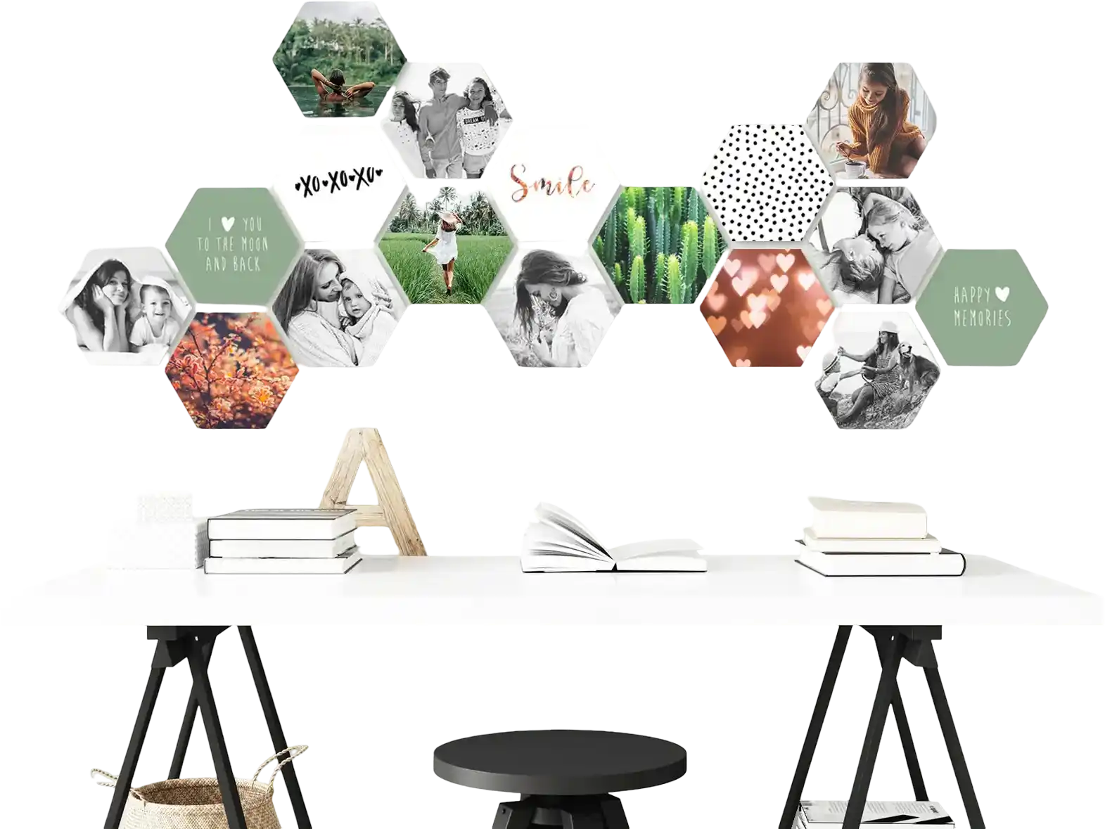 hexagon-photo-tiles